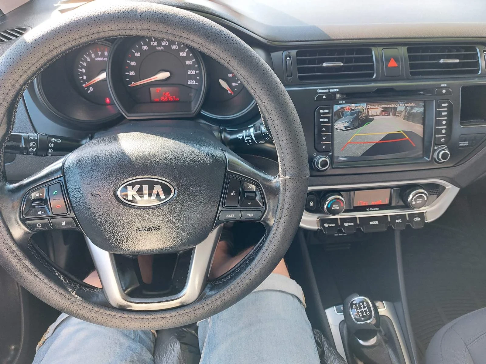 Kia Rio 1.4, вер.м-р, 6ск, снимка 8 - Автомобили и джипове - 55987307