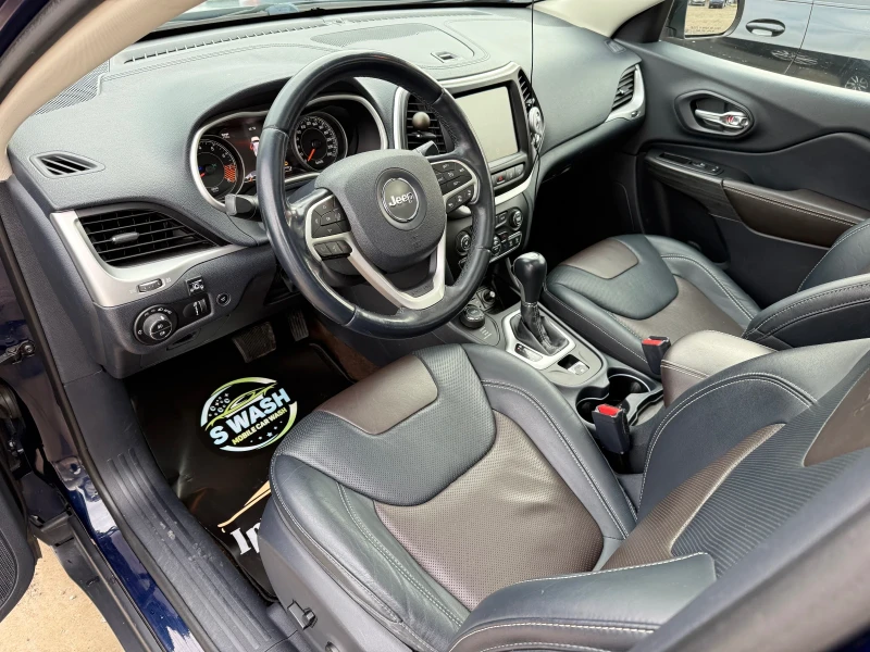 Jeep Cherokee 4x4* ГАЗ* Подгрев* Обдухв* КАМЕРА* DISTR* ПАНО* FU, снимка 10 - Автомобили и джипове - 53427288