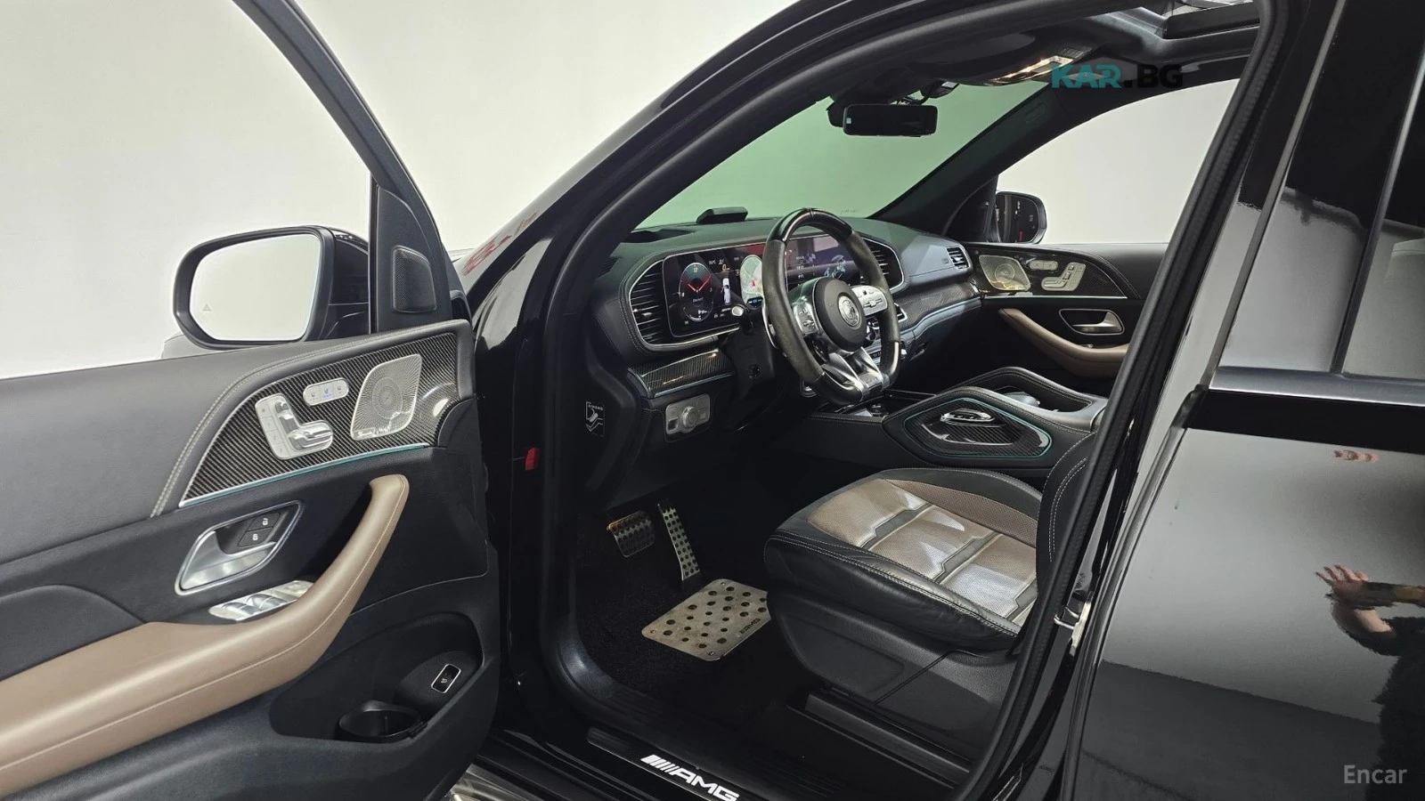 Mercedes-Benz GLE 53 4MATIC КОЖА* ПОДГРЕВ* ОБДУХВ* BURMASTER* PANO* 360* HEAD, снимка 8 - Автомобили и джипове - 54986825