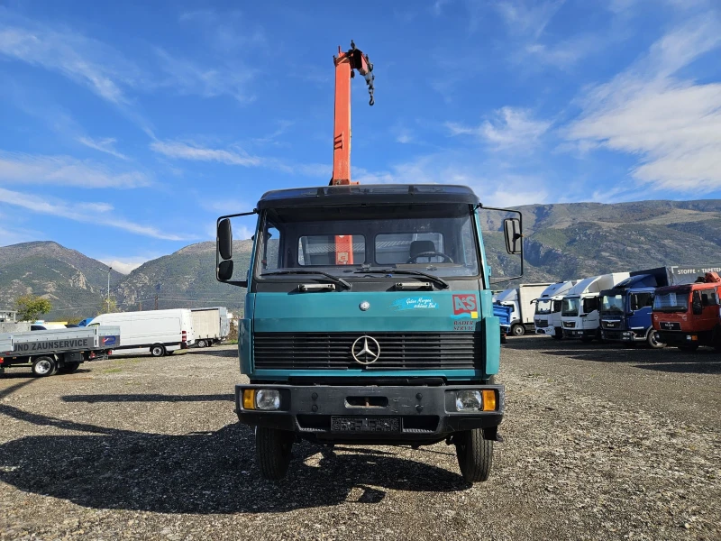 Mercedes-Benz 1117 Самосвал + Кран, снимка 8 - Камиони - 47576407