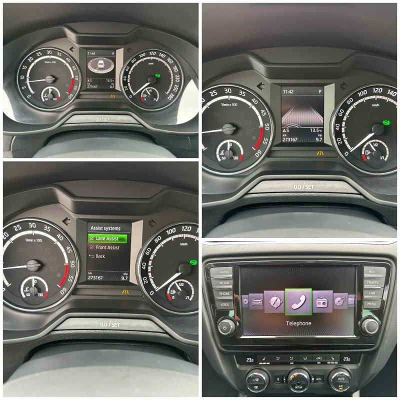 Skoda Octavia VRS 2.0d DSG 184кс-MAXTON-ACC-LANE-KEYLESS-ПЕЧКА, снимка 15 - Автомобили и джипове - 52746036