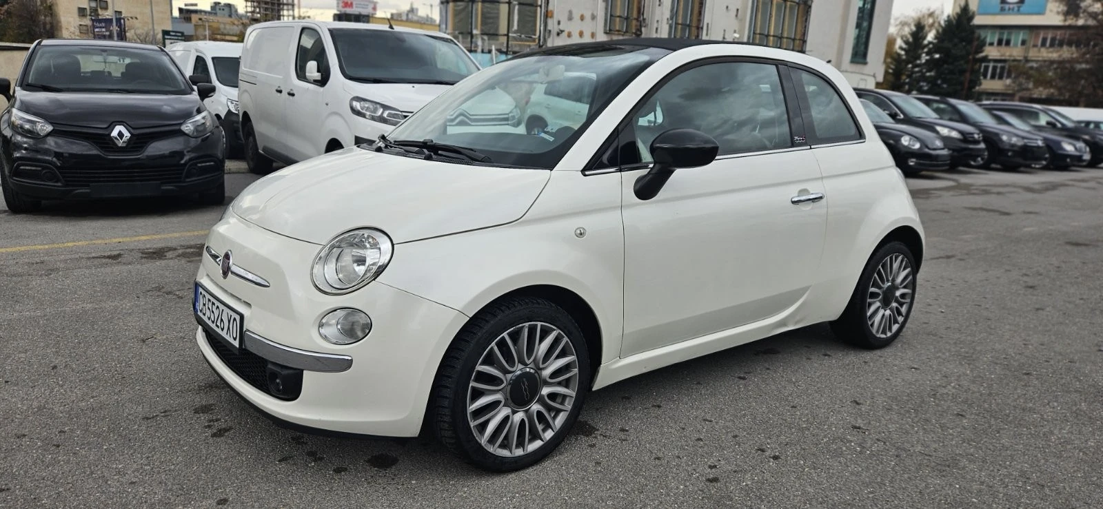 Fiat 500 0, 9i* AUTOMATIC* EURO6* CABRIO* WHITE PEARL*  | Mobile.bg   4