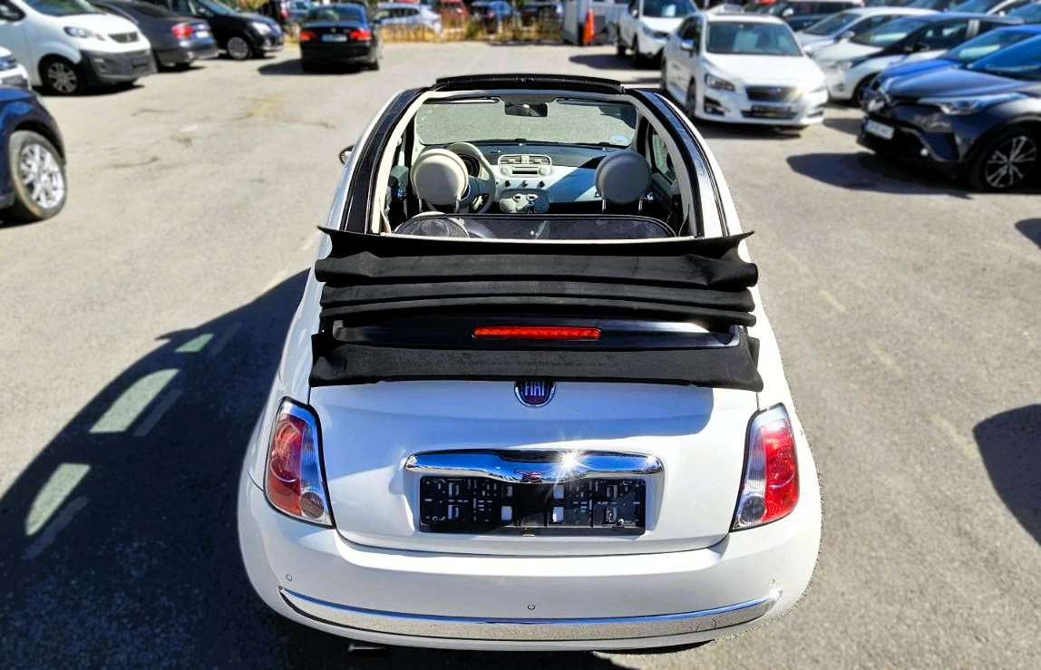 Fiat 500 0, 9i* AUTOMATIC* EURO6* CABRIO* WHITE PEARL*  | Mobile.bg   9