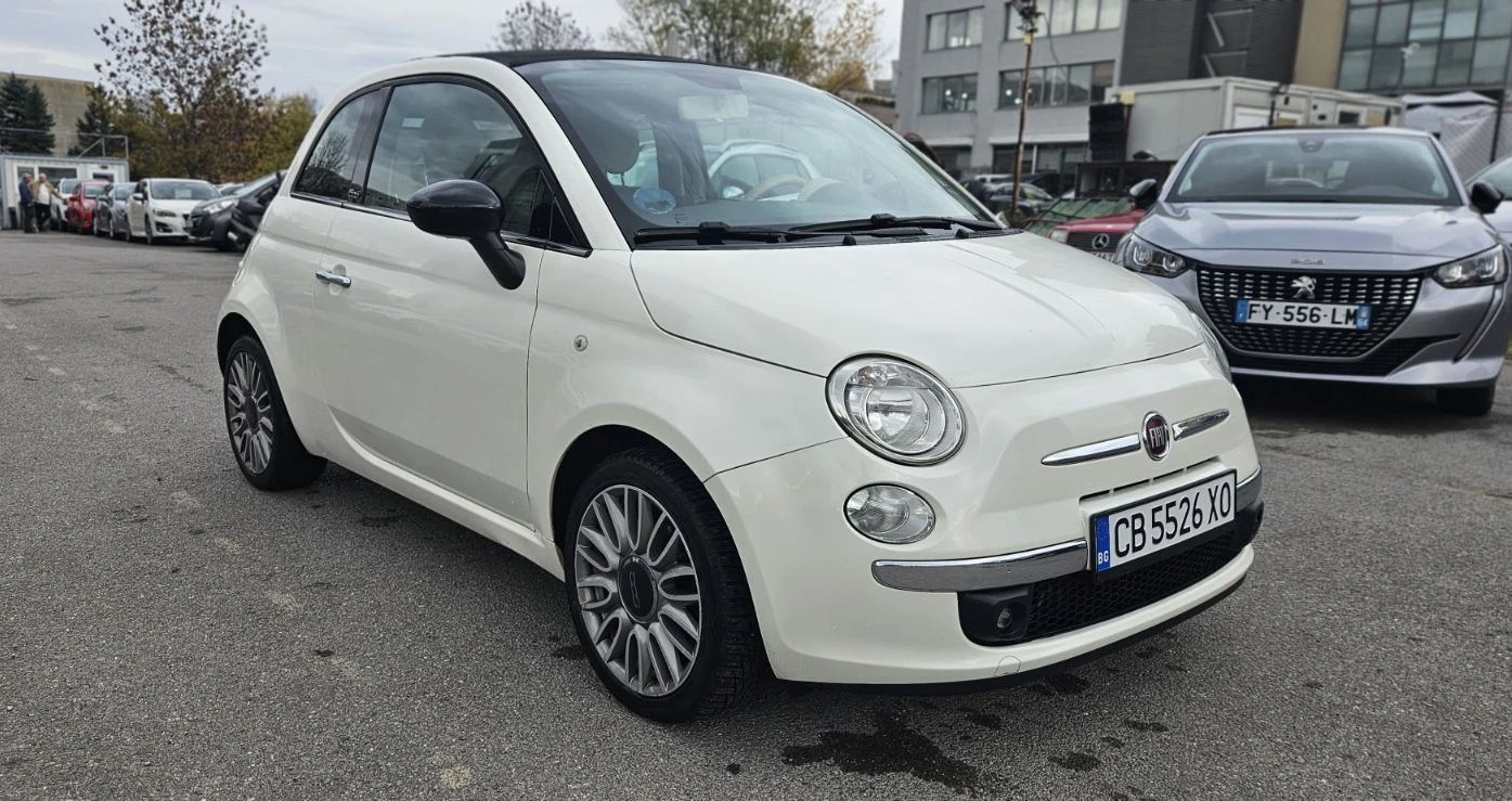Fiat 500 0, 9i* AUTOMATIC* EURO6* CABRIO* WHITE PEARL*  | Mobile.bg   14