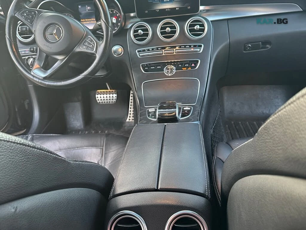 Mercedes-Benz C 400 AMG Line * 4MATIC * HeadUp* АвтоКредит(ЦЕНА ДО БГ, снимка 9 - Автомобили и джипове - 54779033