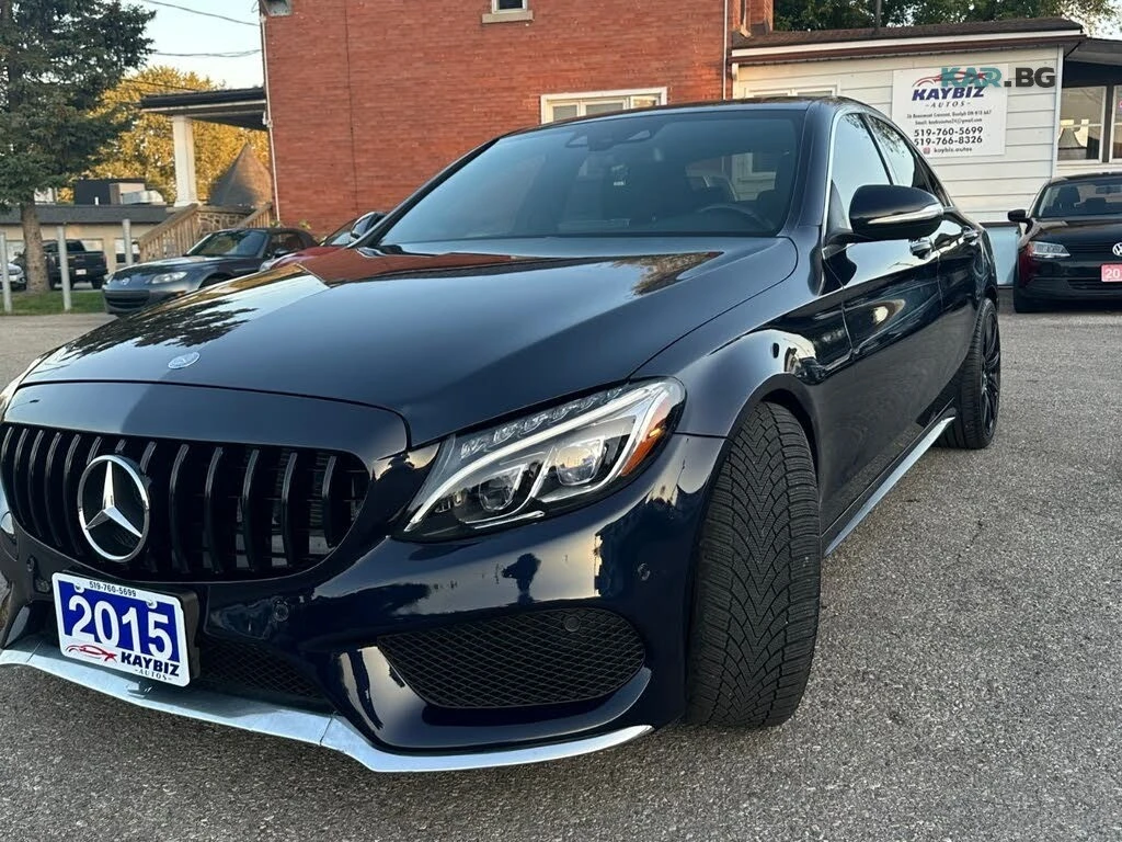 Mercedes-Benz C 400 AMG Line * 4MATIC * HeadUp* АвтоКредит(ЦЕНА ДО БГ, снимка 2 - Автомобили и джипове - 54779033