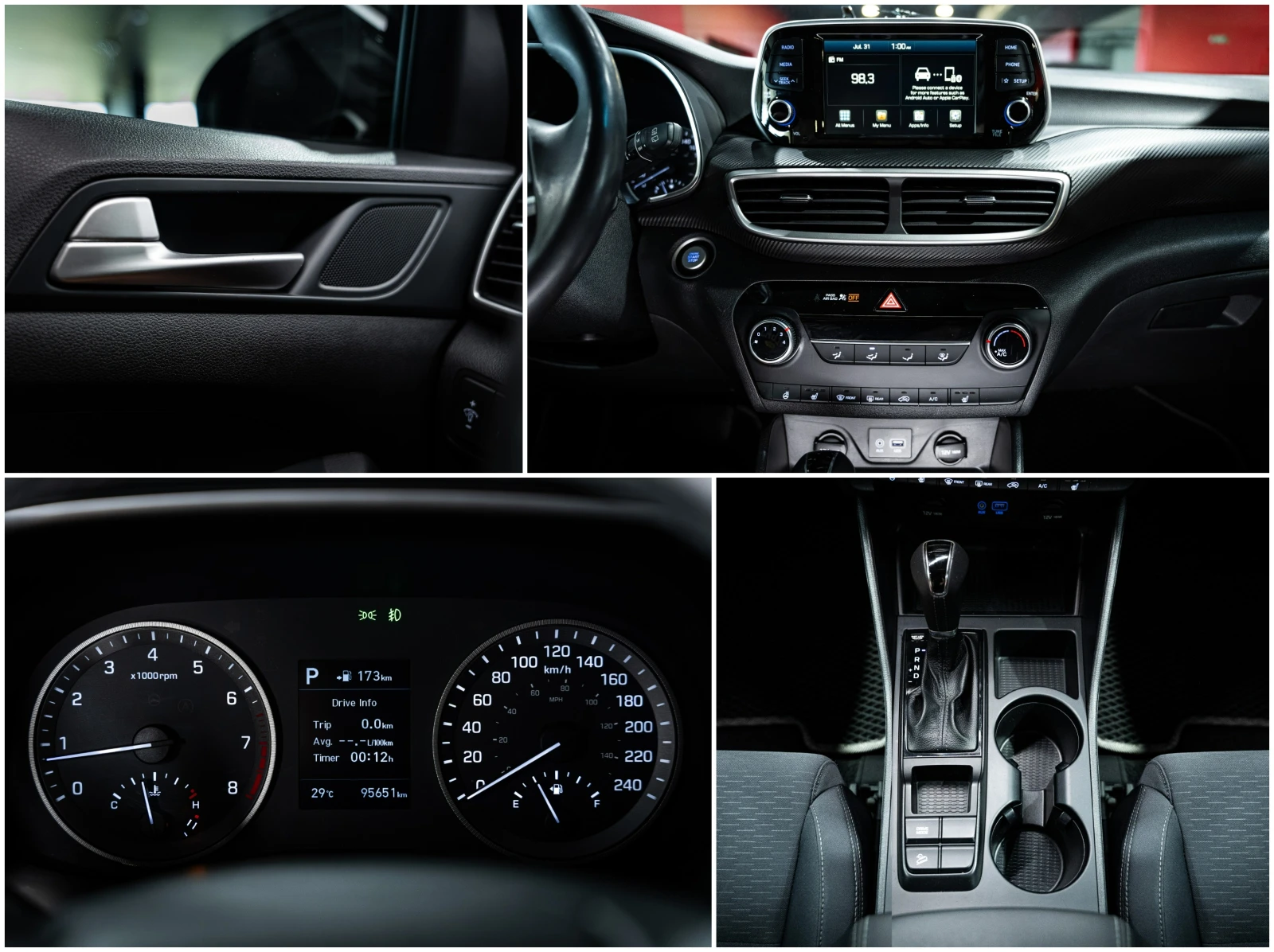 Hyundai Tucson 2.0* AWD, снимка 13 - Автомобили и джипове - 55477832