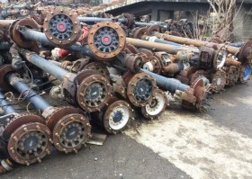 Полуремарке Schmitz SAF/Шмиц оси, снимка 2