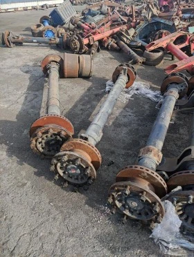 Полуремарке Schmitz SAF/Шмиц оси, снимка 7