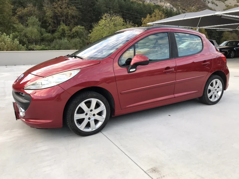 Peugeot 207 1, 6HDI.Кожа, Панорама , снимка 8 - Автомобили и джипове - 47414772