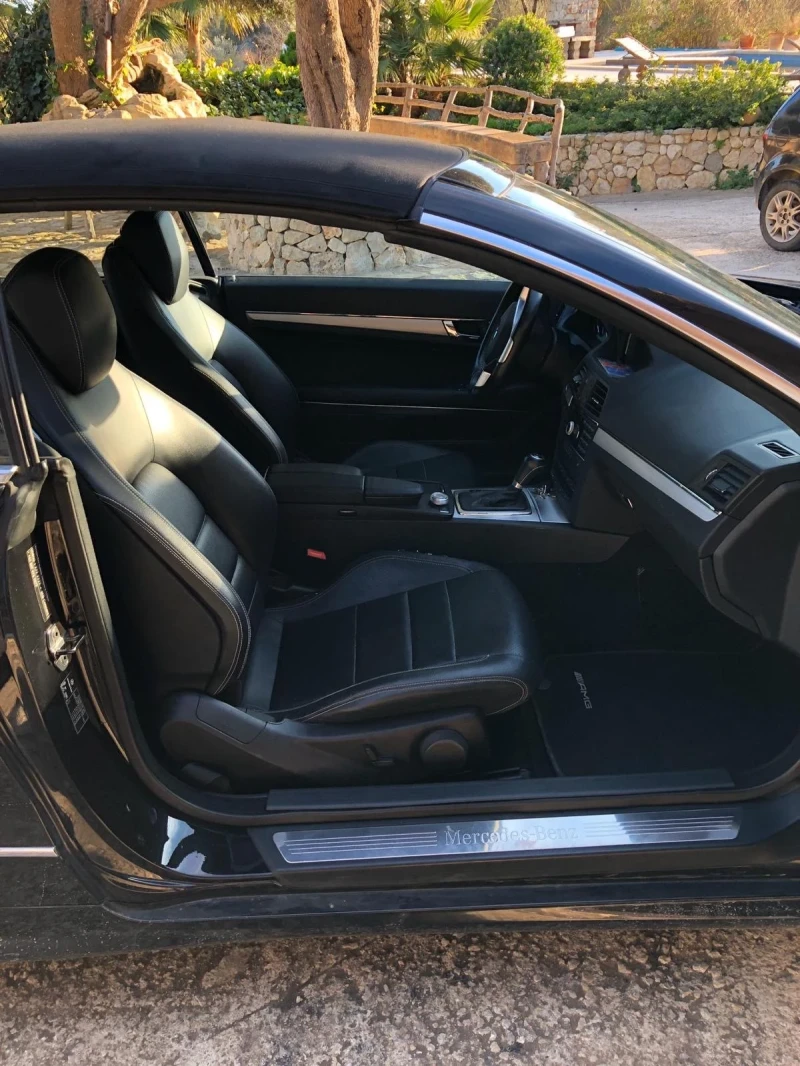Mercedes-Benz E 350 Cabrio внос Испания AMG, снимка 8 - Автомобили и джипове - 53129527