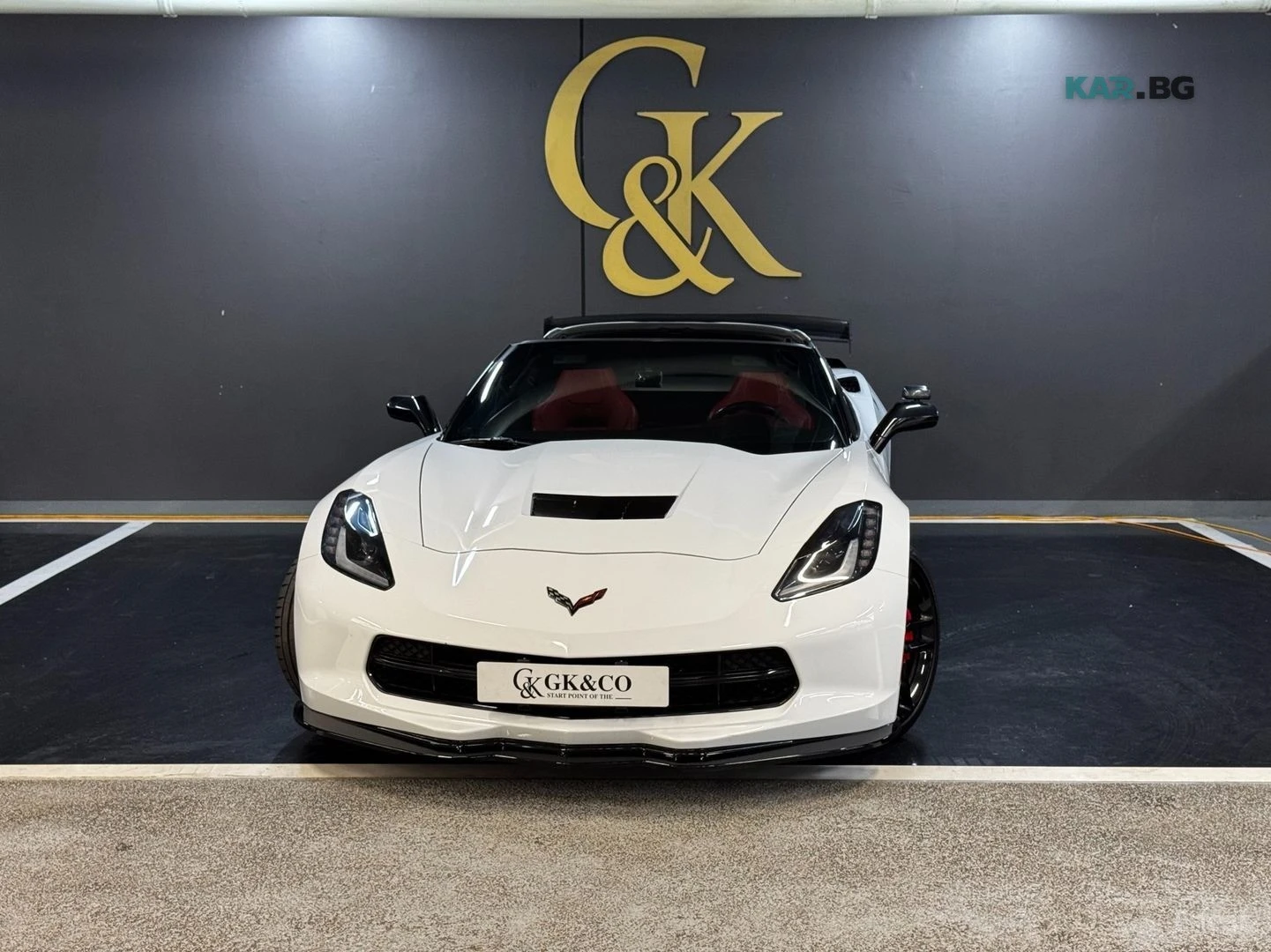Chevrolet Corvette КОЖА* ОБДУХВ* НАВИ* HUD, снимка 2 - Автомобили и джипове - 55106099