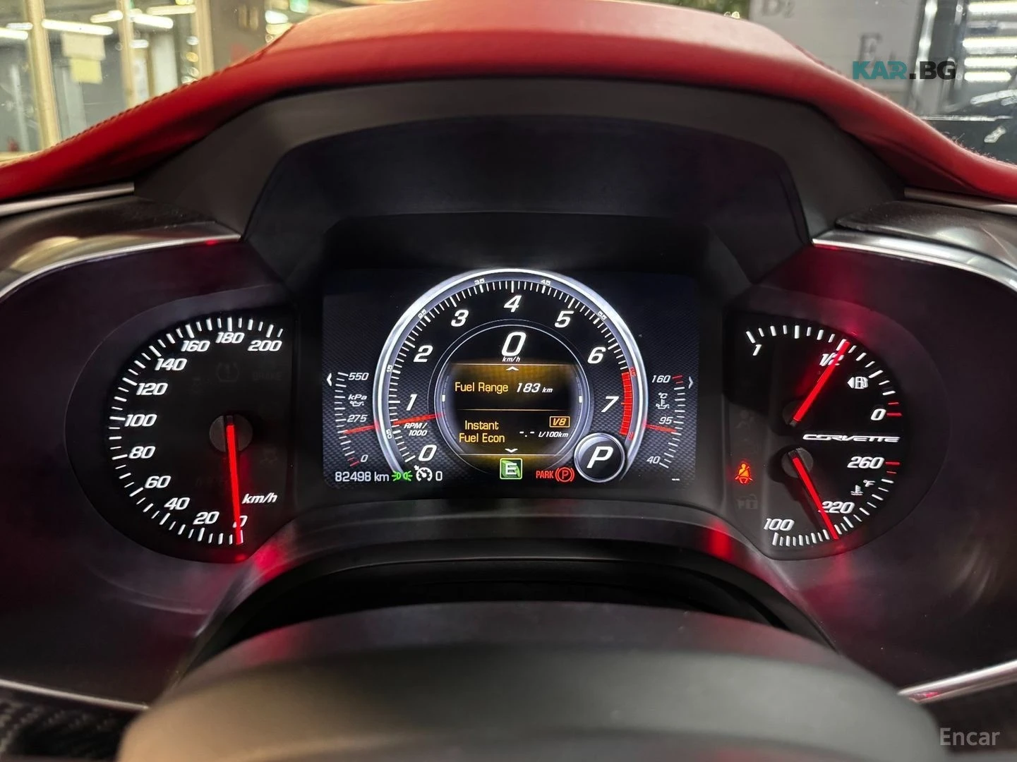 Chevrolet Corvette КОЖА* ОБДУХВ* НАВИ* HUD, снимка 12 - Автомобили и джипове - 55106099