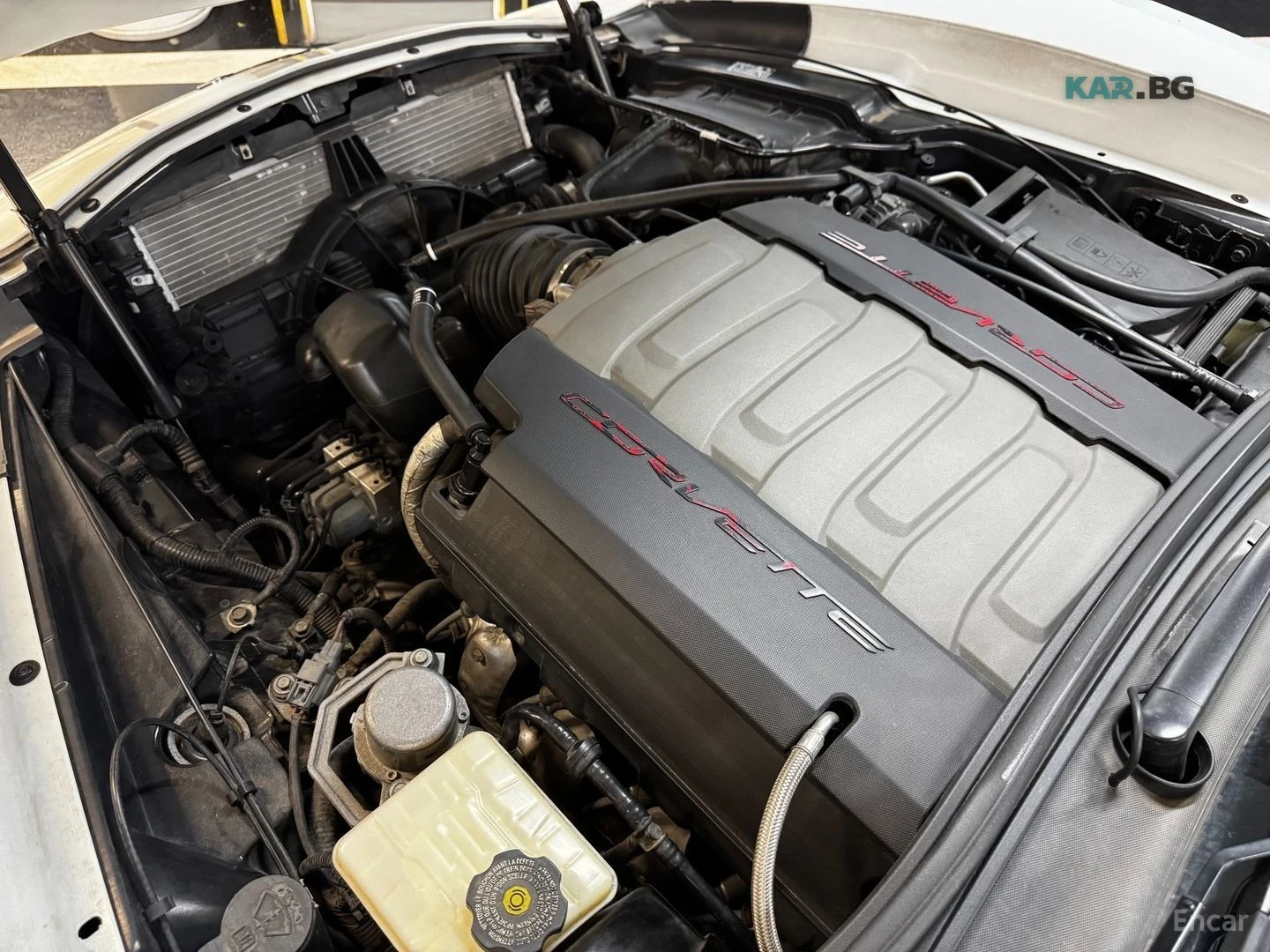 Chevrolet Corvette КОЖА* ОБДУХВ* НАВИ* HUD, снимка 7 - Автомобили и джипове - 55106099