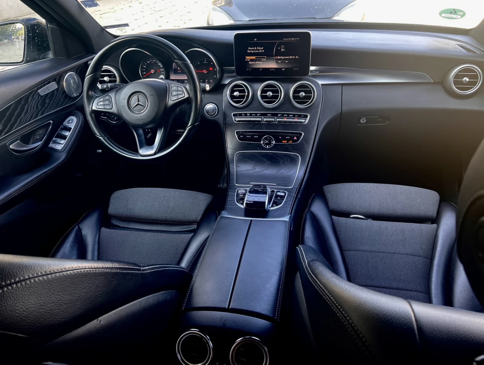Mercedes-Benz C 250 C250d* сменени вериги* Burmester, снимка 6 - Автомобили и джипове - 55784949