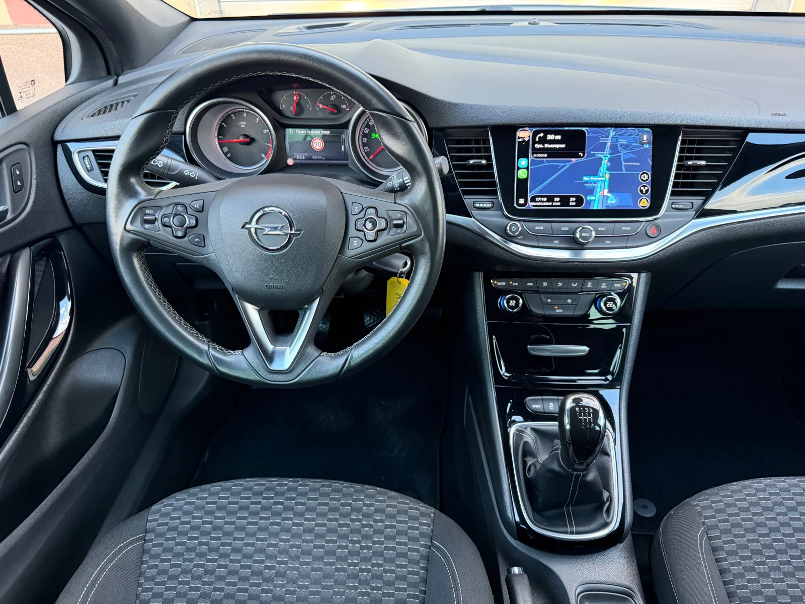 Opel Astra 1.4 TURBO 125 �.�. EURO 6 NAVI CAR PLAY �������� | Mobile.bg � ����������� 11