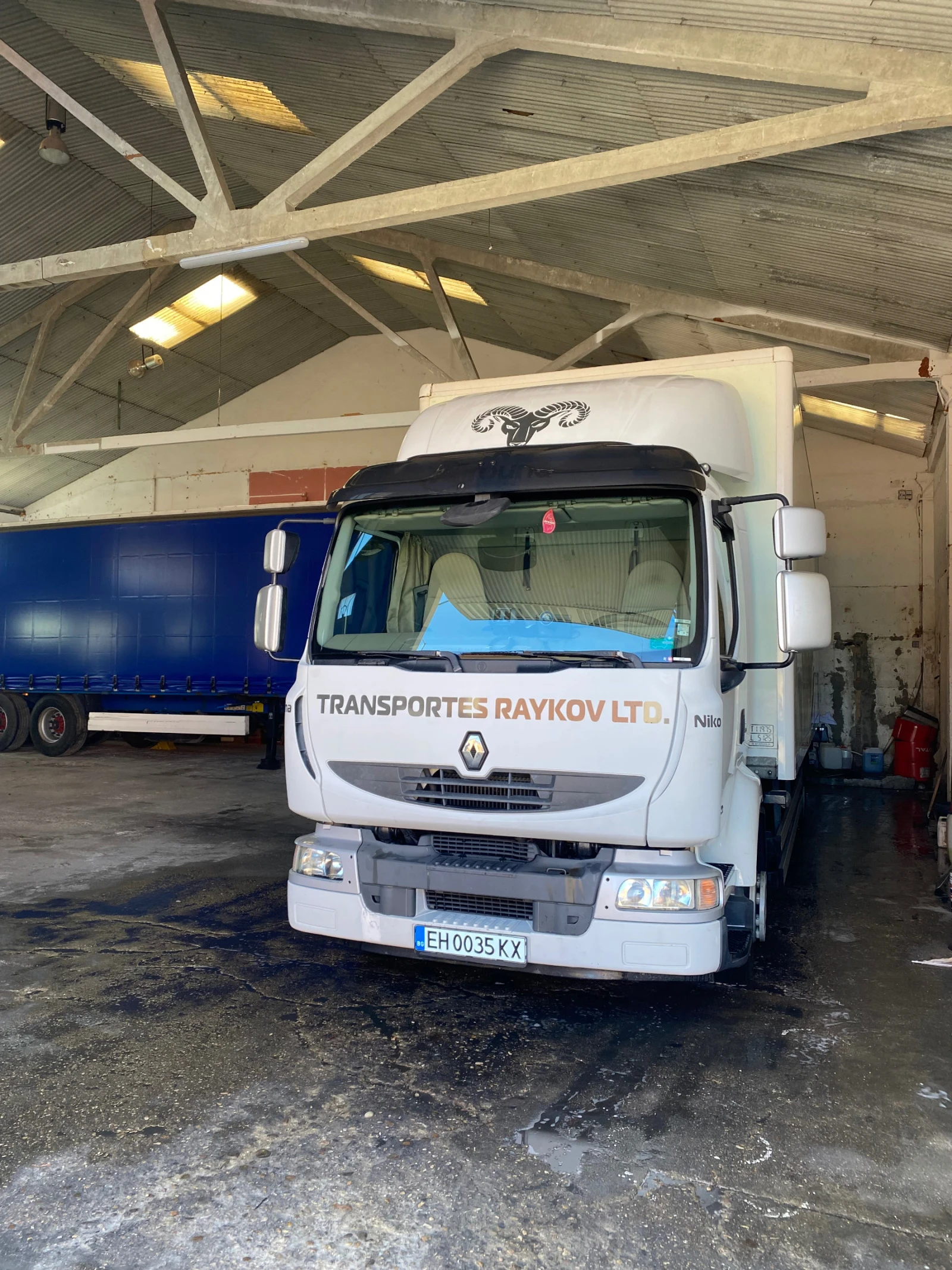 Renault Midlum 220DXI 11990кг с тахограф смарт 2, снимка 1