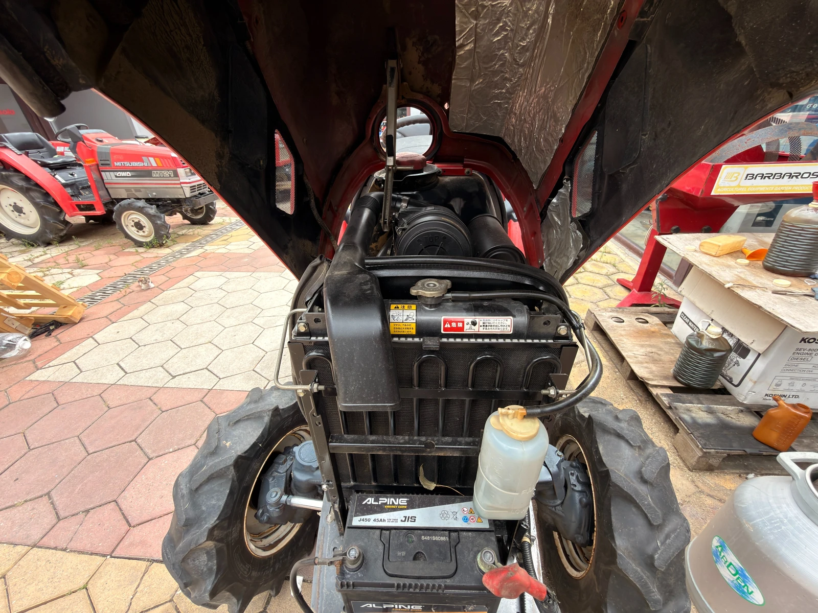 Трактор Yanmar EG225, снимка 12 - Селскостопанска техника - 55221858