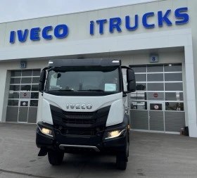 Бетон миксер Iveco T-WAY с 10 м3 бетоновоз CIFA, снимка 2