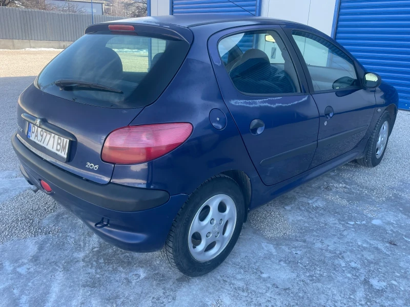 Peugeot 206 1.1 , снимка 1 - Автомобили и джипове - 49057623