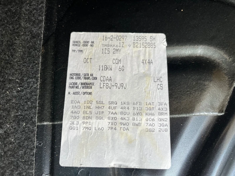 Skoda Octavia 1.8TSI 4X4 CDA, снимка 9 - Автомобили и джипове - 51610077