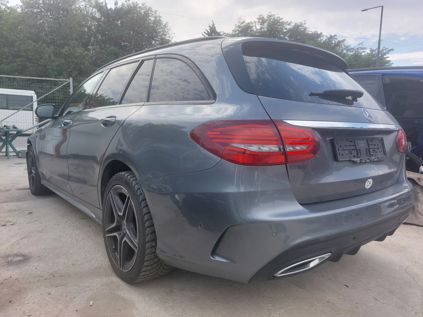 Mercedes-Benz C 220 W205 FACE AMG Дигит.табло, Дистроник, Мъртва точка - изображение 7