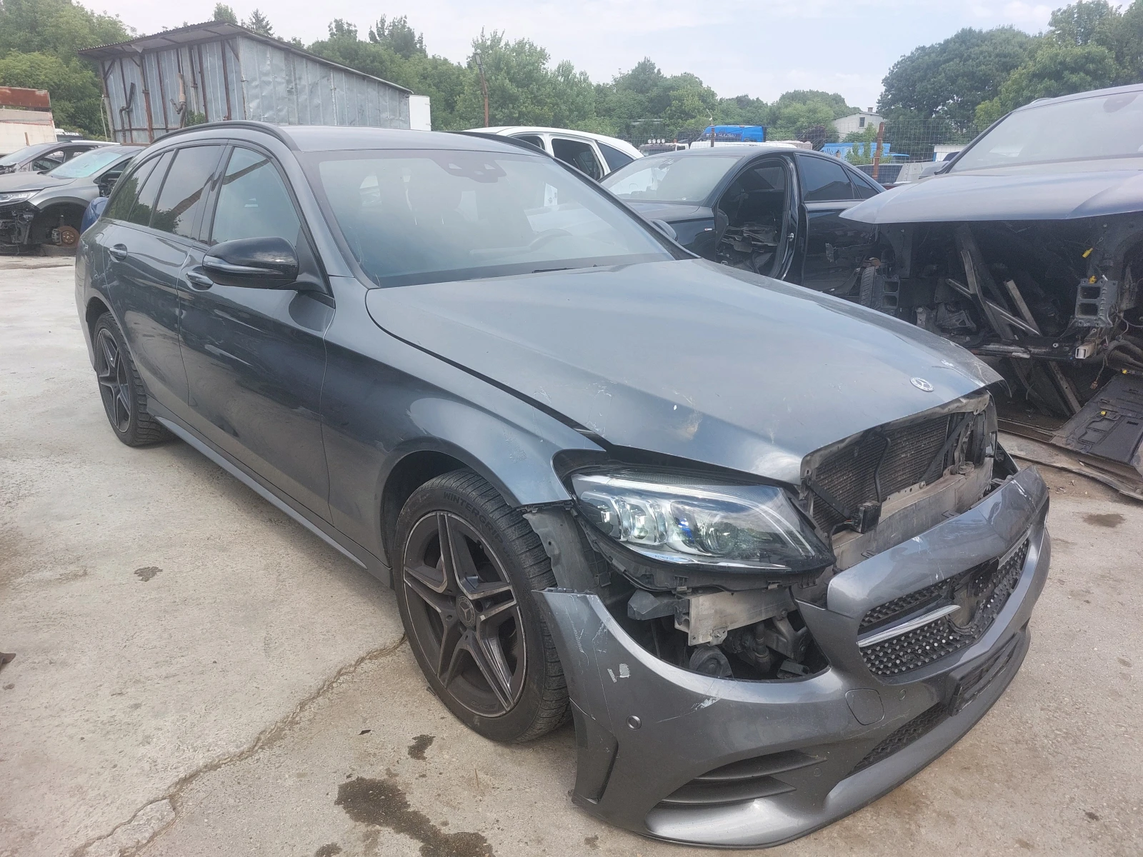 Mercedes-Benz C 220 W205 FACE AMG Дигит.табло, Дистроник, Мъртва точка - изображение 3