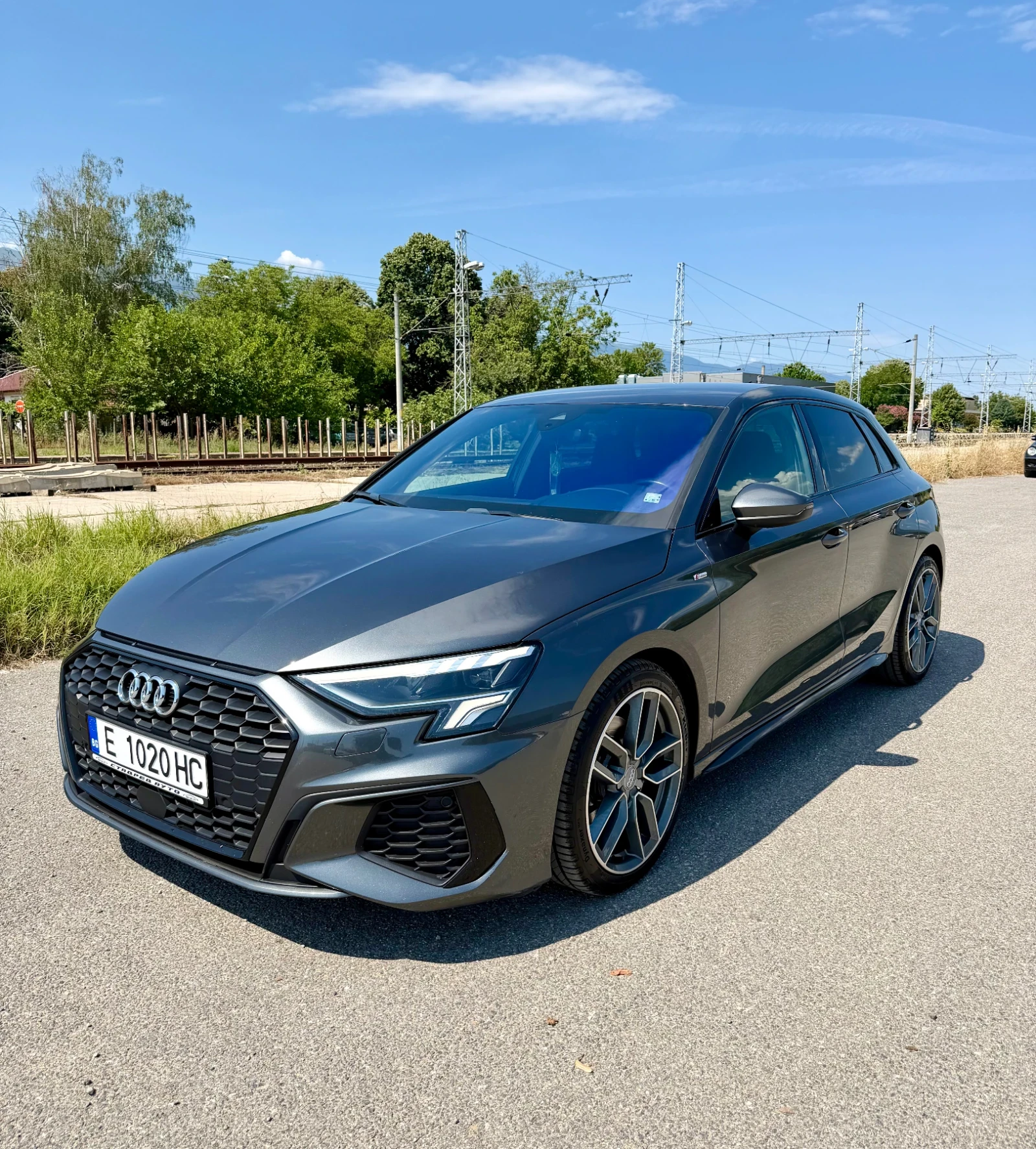 Audi A3 Audi A3 Sportback 1.5 TFSI S Line - Бензин - Автом, снимка 2 - Автомобили и джипове - 55185297