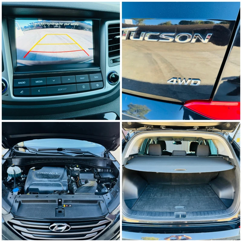 Hyundai Tucson * 2.0CRDi* EDITION* 4WD, снимка 16 - Автомобили и джипове - 51526749