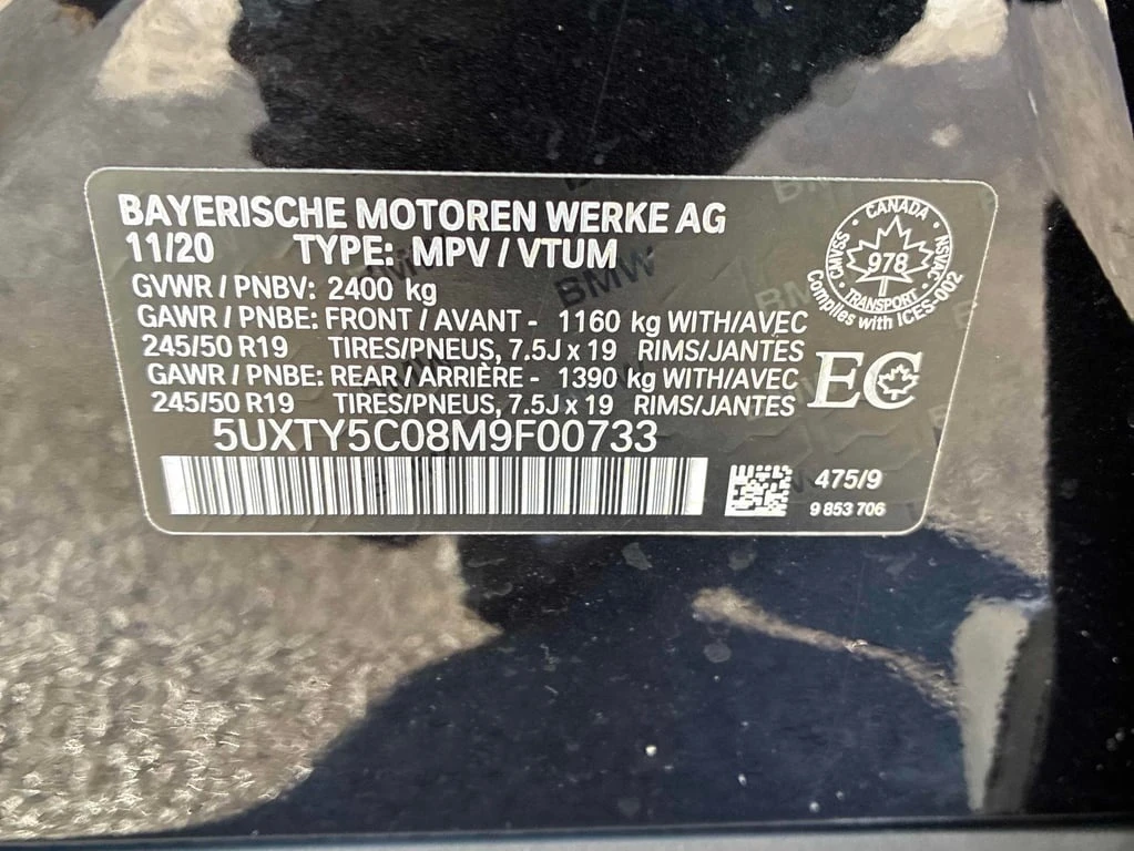 BMW X3 * xDrive30i * CARFAX * ПАНО * KEYLESS * ПОДГРЕВИ - изображение 10