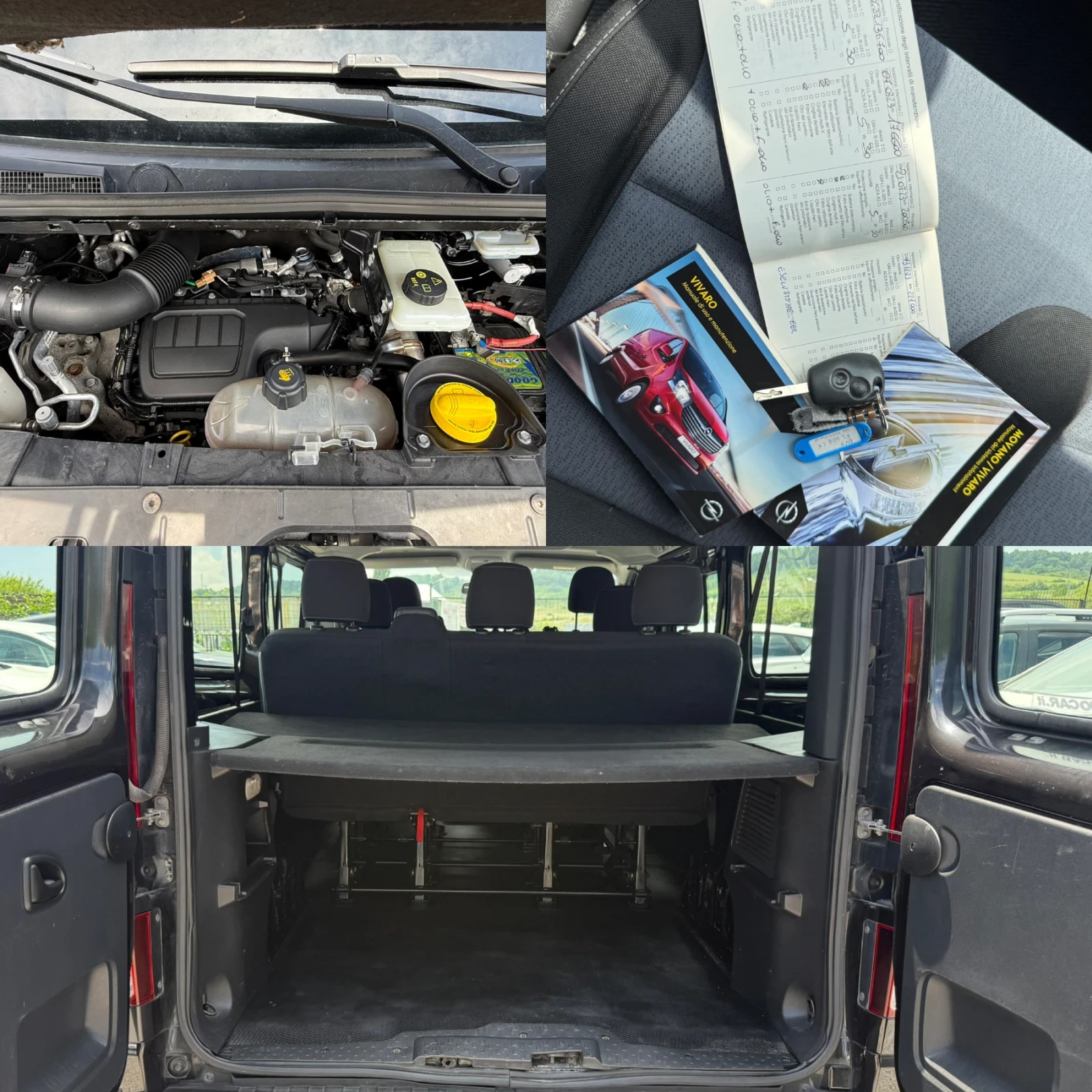 Opel Vivaro 1.6CDTi* BiTurbo* 145кс* 9МЕСТА* Клима* Euro6, снимка 17 - Бусове и автобуси - 55101807