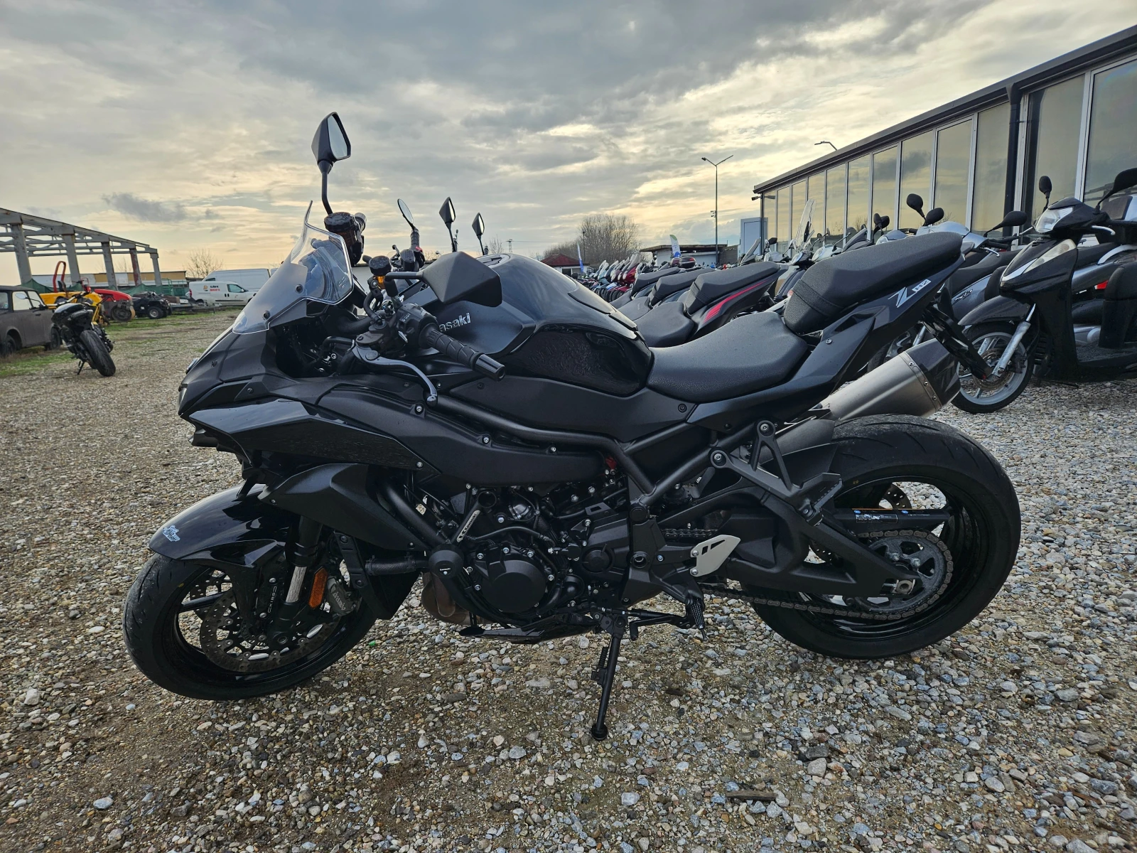 Kawasaki Ninja Z H2 Supercharger Compressor Akrapovich  | Mobile.bg � ����������� 13