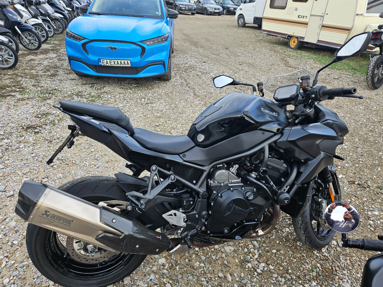 Kawasaki Ninja Z H2 Supercharger Compressor Akrapovich  | Mobile.bg � ����������� 16