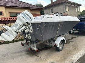 Лодка Собствено производство johnson 175кс + лодка + колесар, снимка 4 - Воден транспорт - 52894170