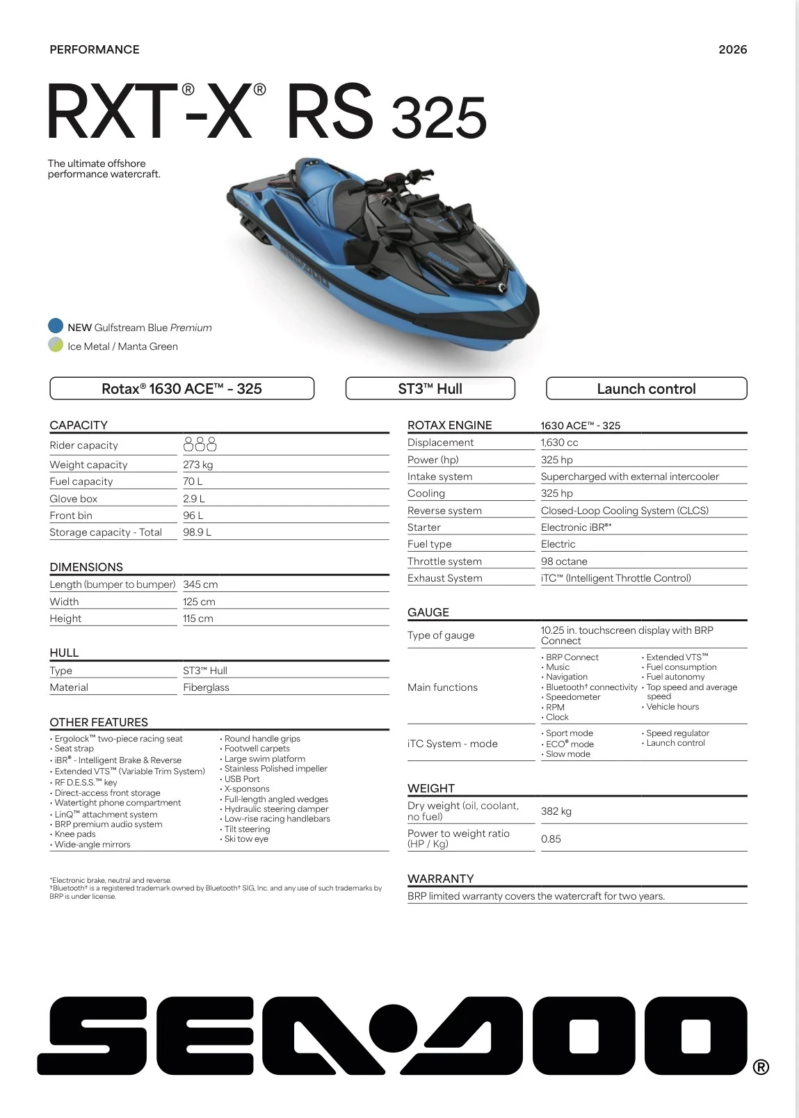 Джет Bombardier Sea Doo RXT-X RS 325 TECH, AUDIO налични, снимка 8 - Воден транспорт - 51909214