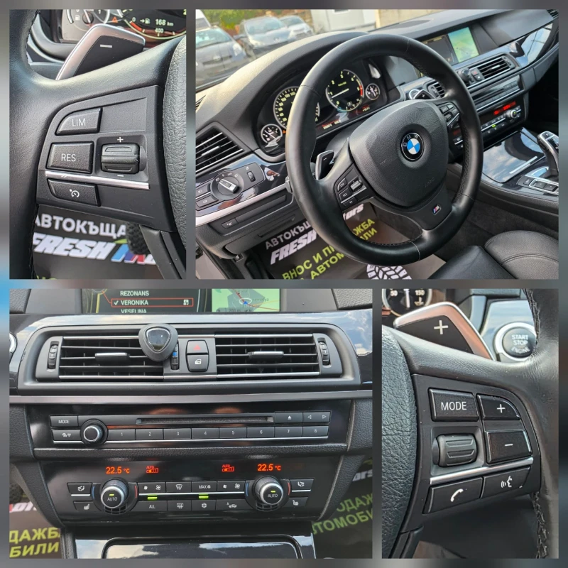 BMW 530 XD 258 К.С. М-ПАКЕТ / ХЕД-ЪП / КЕЙЛЕС ГО, снимка 11 - Автомобили и джипове - 51839616