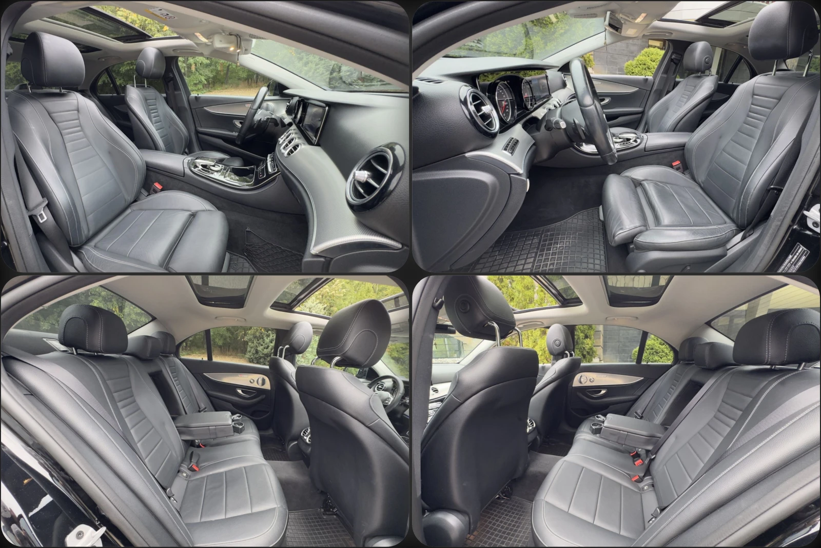 Mercedes-Benz E 400 AMG * 4Matic * Pano * TOP * Лизинг * Бартер, снимка 10 - Автомобили и джипове - 56202798