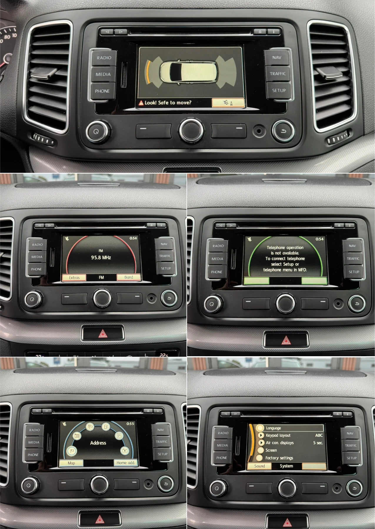 VW Sharan 4Motion* Navi* Подгрев* Лизинг, снимка 14 - Автомобили и джипове - 56481215