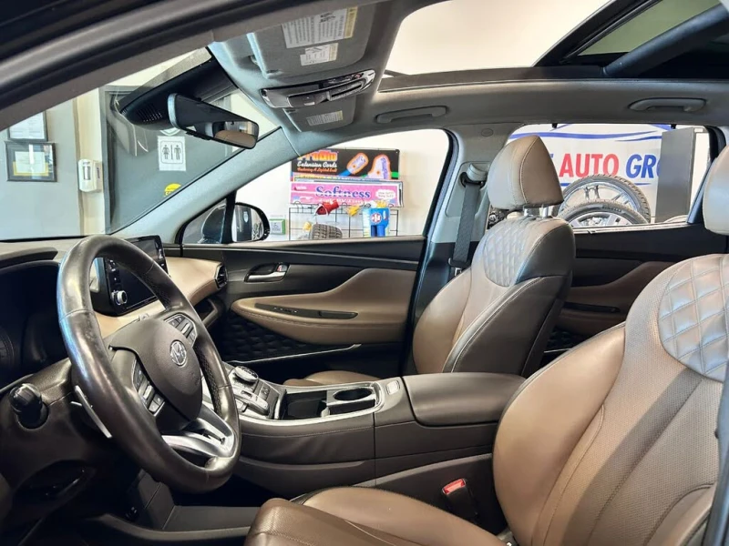 Hyundai Santa fe HYBRID SEL* КЕЙЛЕС* ПОДГРЕВ* КАМЕРА* ПАНОРАМА, снимка 7 - Автомобили и джипове - 52998251