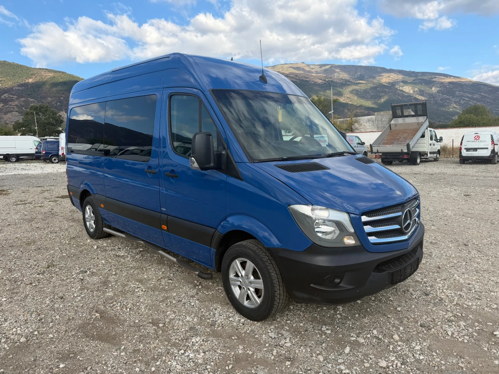 Mercedes-Benz Sprinter ТОП!9МЕСТА!КЛИМА!7GTRONIC!, снимка 3 - Бусове и автобуси - 56314446