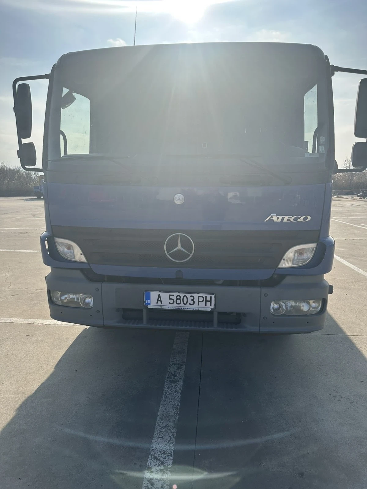 Mercedes-Benz Atego 1518 тристранен самосвал - изображение 2