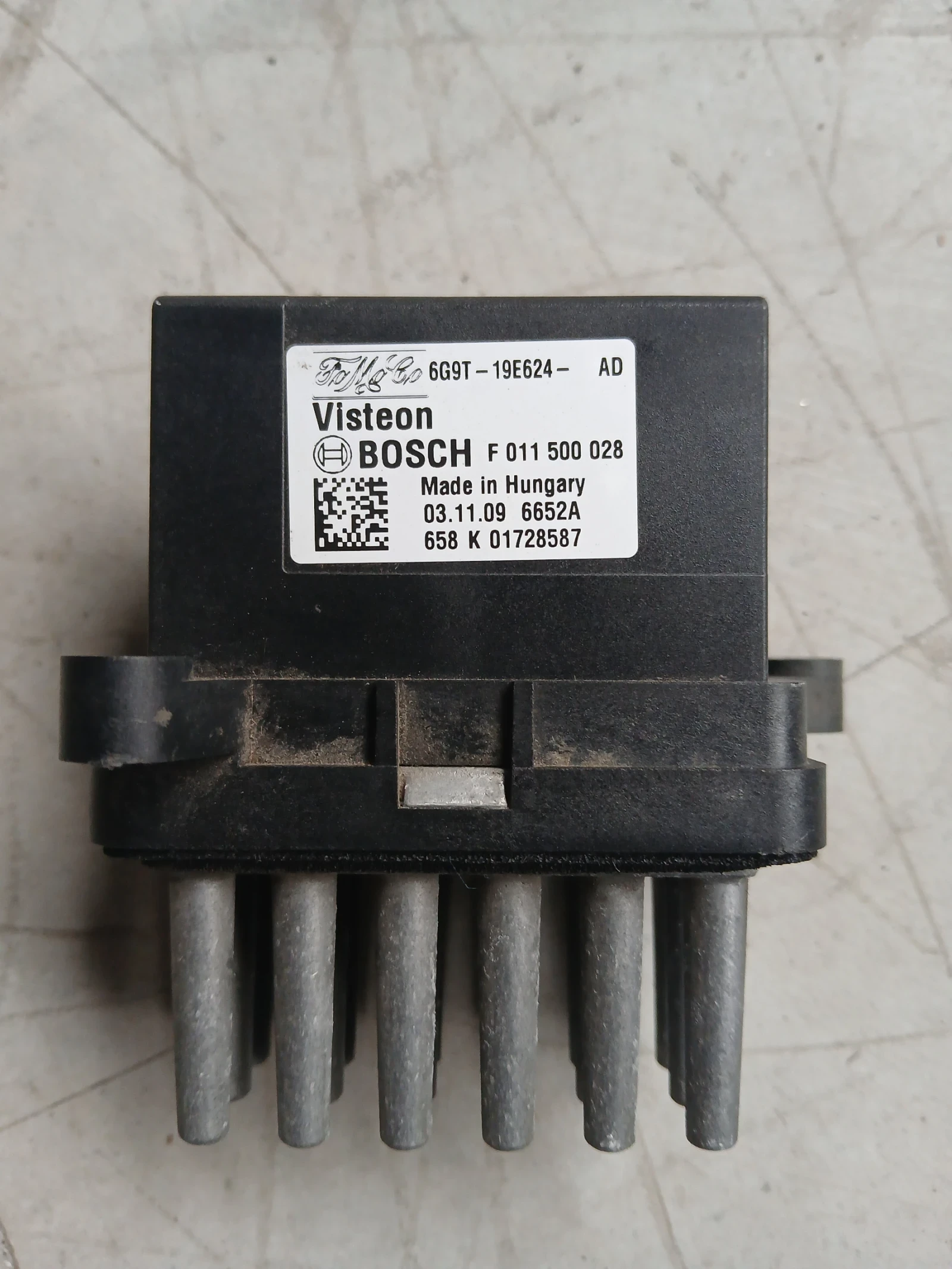 6G9T-19E624-AD реостат парно Ford Kuga 