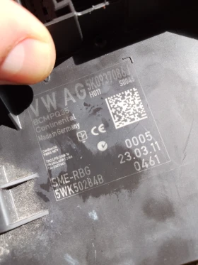 5K0937086J BCMPQ35 модул за Тигуан,Леон и Голф6, снимка 2 - Части - 53072308