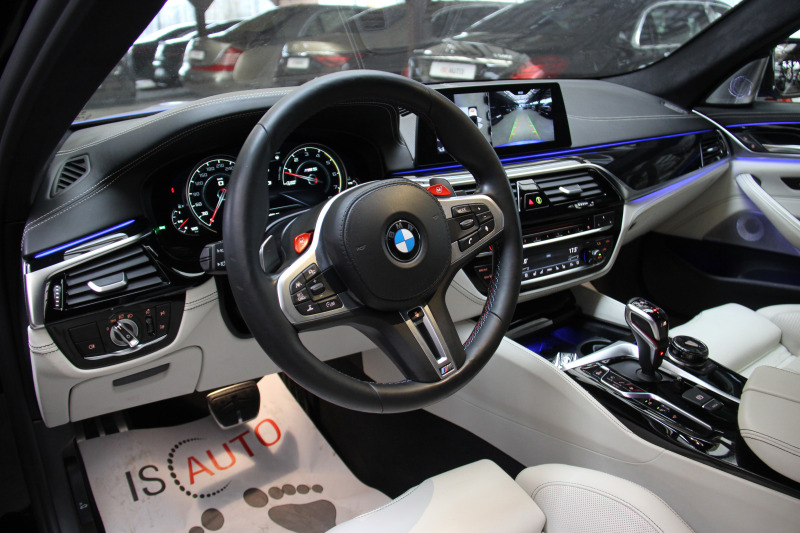 BMW M5 Bowers&Wilkins/RSE/Virtual/Ambient/Keramik, снимка 7 - Автомобили и джипове - 44957064