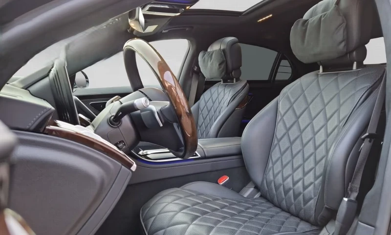 Mercedes-Benz S 350 d L 4M AMG BURM 360 KeyGO SitzKlima Pano #iCarbg, снимка 8 - Автомобили и джипове - 52199474
