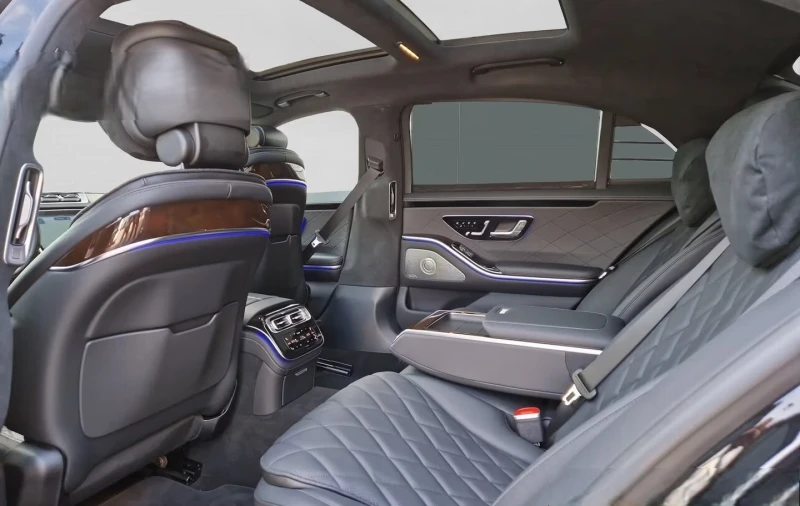 Mercedes-Benz S 350 d L 4M AMG BURM 360 KeyGO SitzKlima Pano #iCarbg, снимка 7 - Автомобили и джипове - 52199474