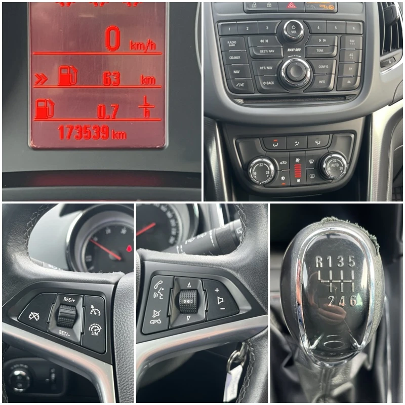Opel Zafira 2.0 ECOFLEX 131к 6 СКОРОСТИ  АВТОПИЛОТ КЛИМАТРОНИК, снимка 13 - Автомобили и джипове - 53566239