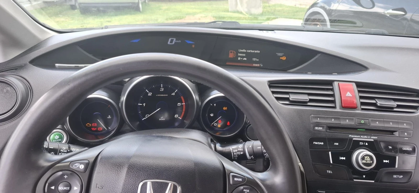 Honda Civic 1.6d 120kc 2013, снимка 7 - Автомобили и джипове - 56040844
