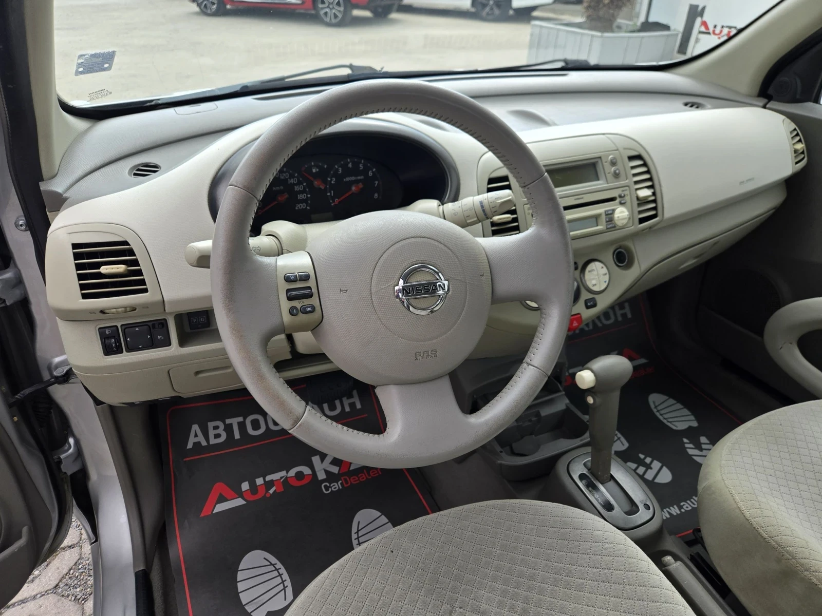 Nissan Micra 1.2i-80кс= АВТОМАТ= ГАЗ= КЛИМАТРОНИК= KEYLESS, снимка 8 - Автомобили и джипове - 56087236