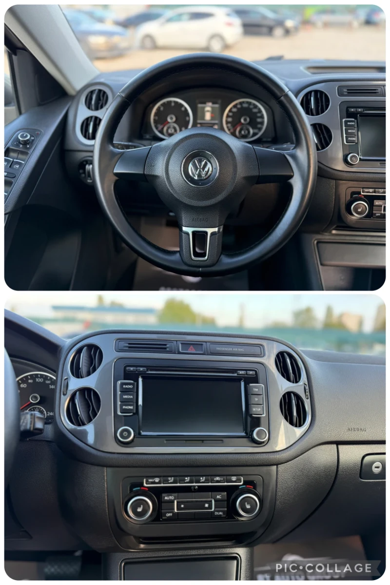 VW Tiguan 2.0TDI 4-MOTION * * АВТОМАТИК* * ПАНОРАМА , снимка 12 - Автомобили и джипове - 52020391